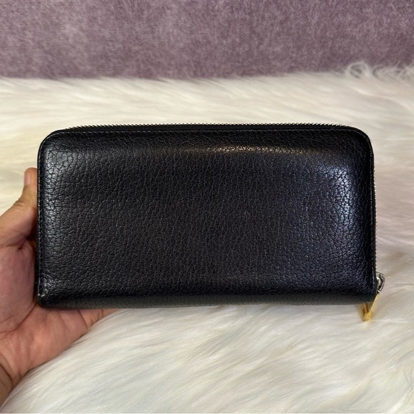 CHLOE portefeuille lambskin leather zip wallet - Picture 3 of 16